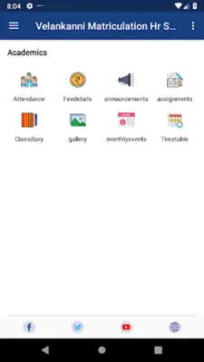 Velankanni Group Of Schools android App screenshot 2