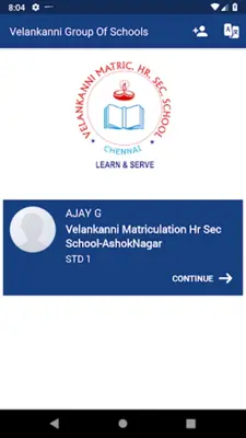 Velankanni Group Of Schools android App screenshot 3